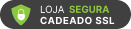 Loja segura: site protegido com cadeado SSL