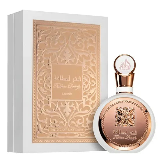 Fakhar Rose Lattafa Eau de Parfum Feminino 100ml - [ORIGINAL]