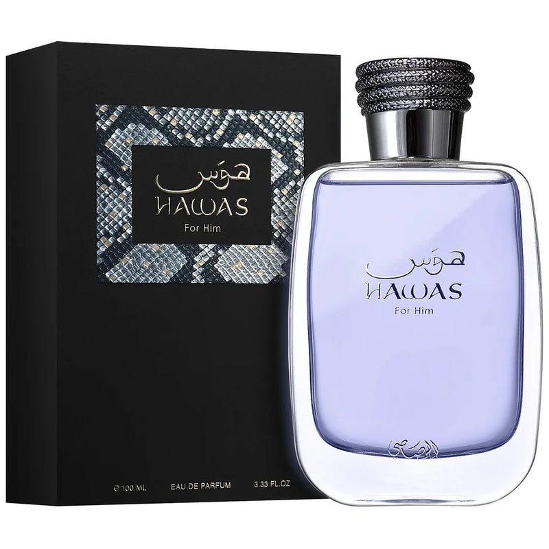 Hawas For Him Eau de Parfum Rasasi Masculino 100ml - [ORIGINAL]
