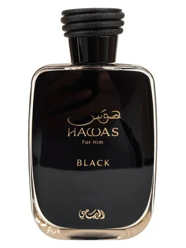 Hawas Black Eau de Parfum Rasasi Masculino 100ml - [ORIGINAL]